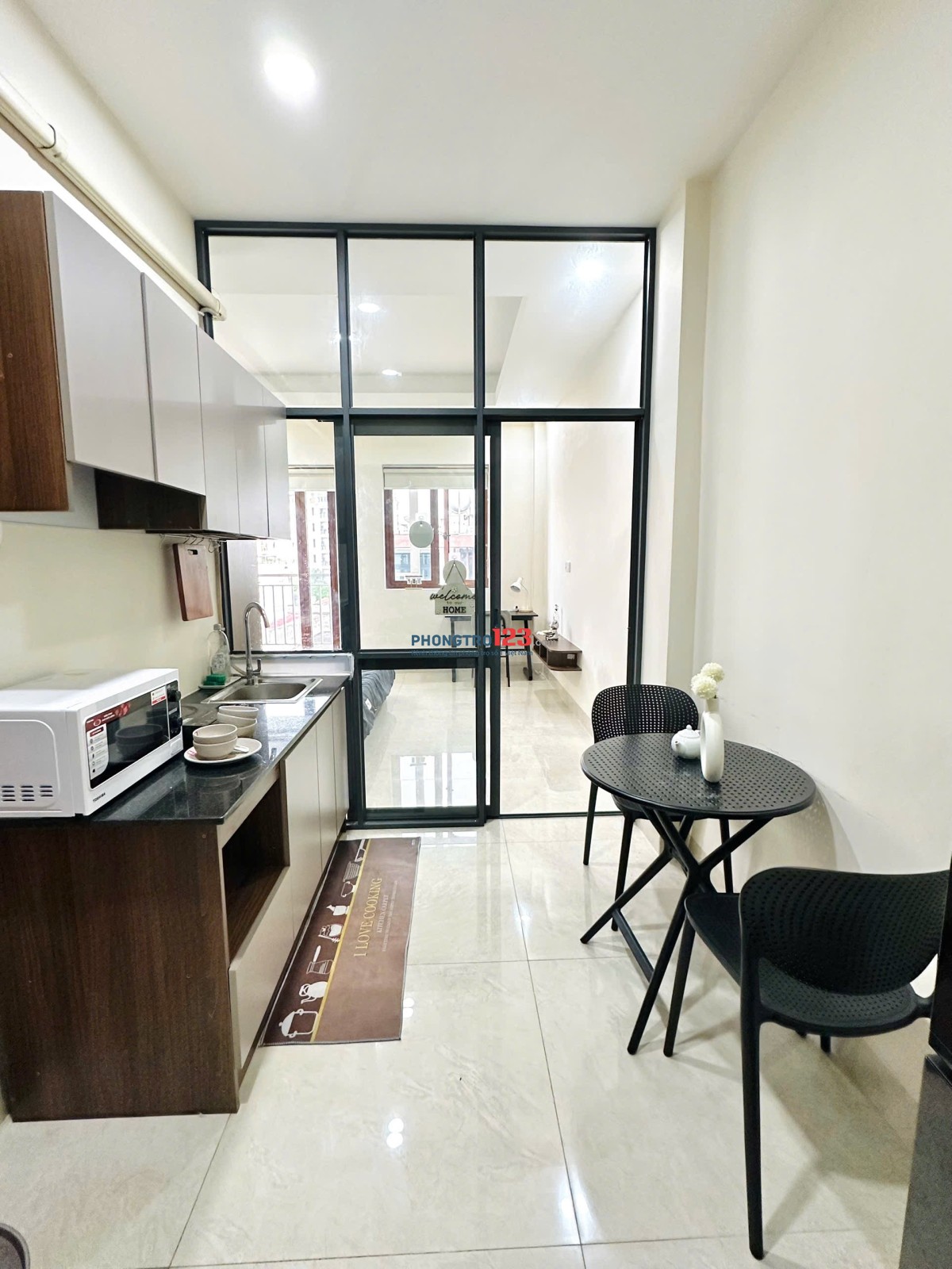 CHO THUÊ PHÒNG CĂN HỘ 1 PN — STUDIO BAN CÔNG THOÁNG MÁT | PHƯỜNG 15, QUẬN TÂN BÌNH