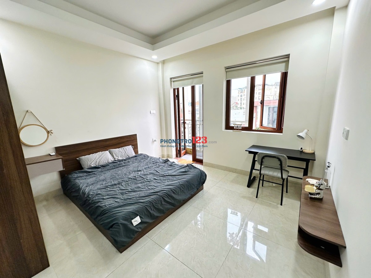 CHO THUÊ PHÒNG CĂN HỘ 1 PN — STUDIO BAN CÔNG THOÁNG MÁT | PHƯỜNG 15, QUẬN TÂN BÌNH