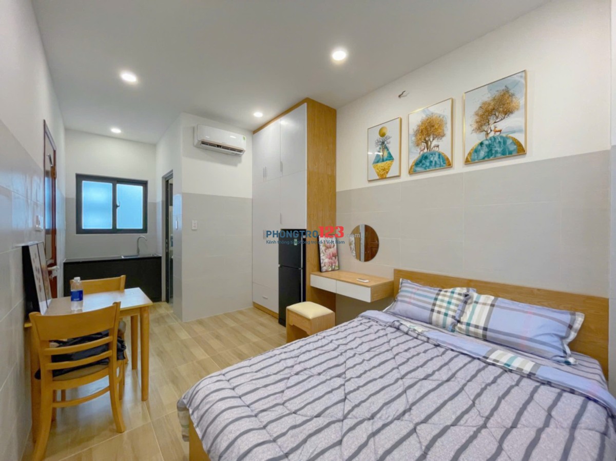 CHO THUÊ CĂN HỘ 1 PN THOÁNG MÁT SẠCH SẼ | PHƯỜNG 13, QUẬN TÂN BÌNH