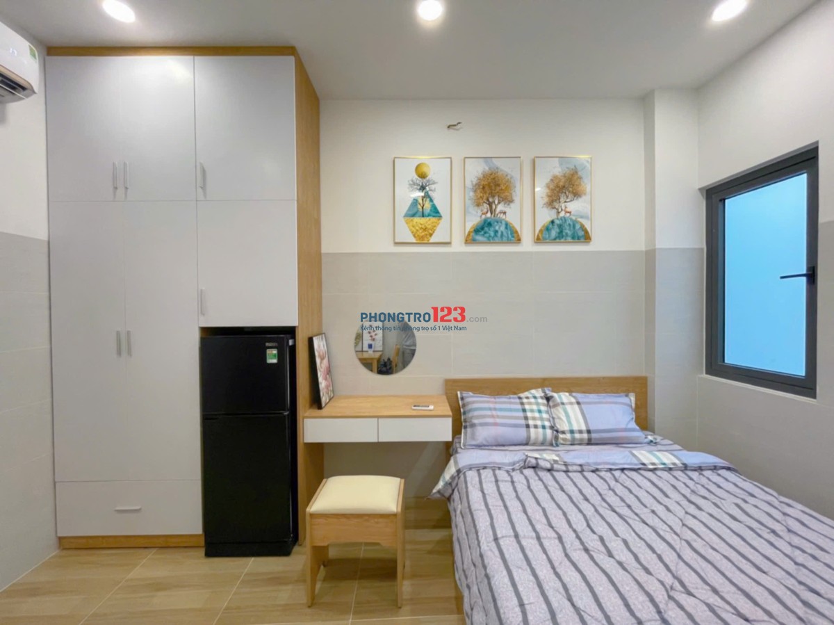 CHO THUÊ CĂN HỘ 1 PN THOÁNG MÁT SẠCH SẼ | PHƯỜNG 13, QUẬN TÂN BÌNH