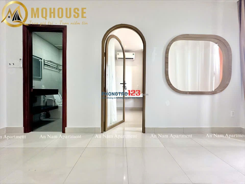 CHO THUÊ CĂN HỘ 1PN THOÁNG NGAY NGÃ TƯ BẢY HIỀN GIÁP Q10
