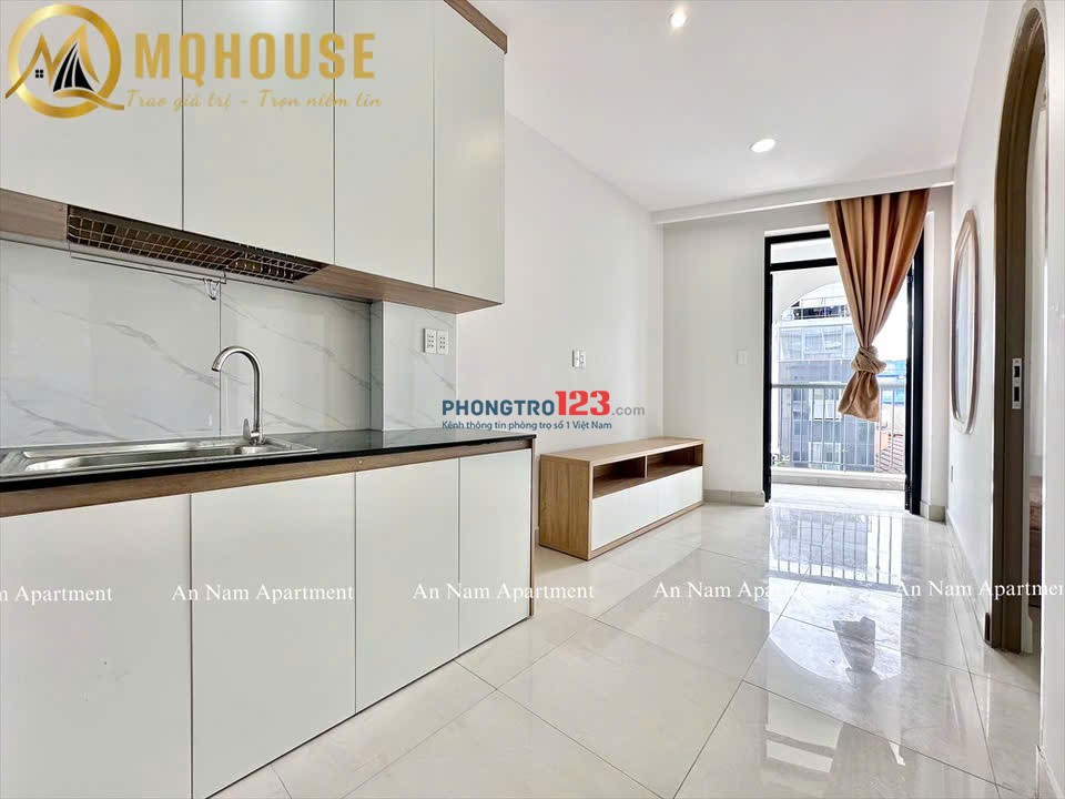 CHO THUÊ CĂN HỘ 1PN THOÁNG NGAY NGÃ TƯ BẢY HIỀN GIÁP Q10