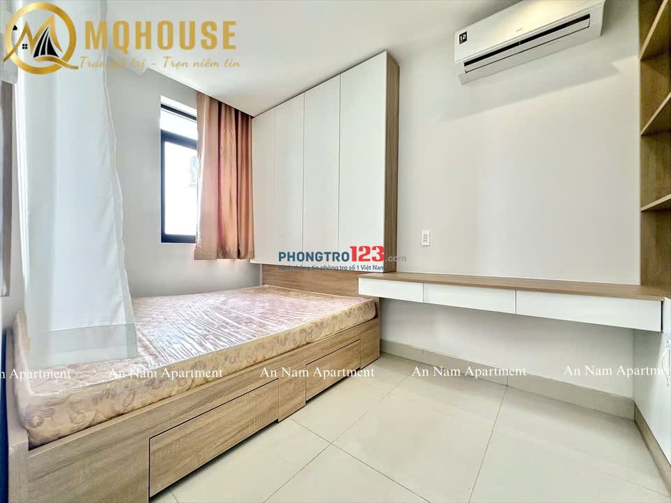 CHO THUÊ CĂN HỘ 1PN THOÁNG NGAY NGÃ TƯ BẢY HIỀN GIÁP Q10