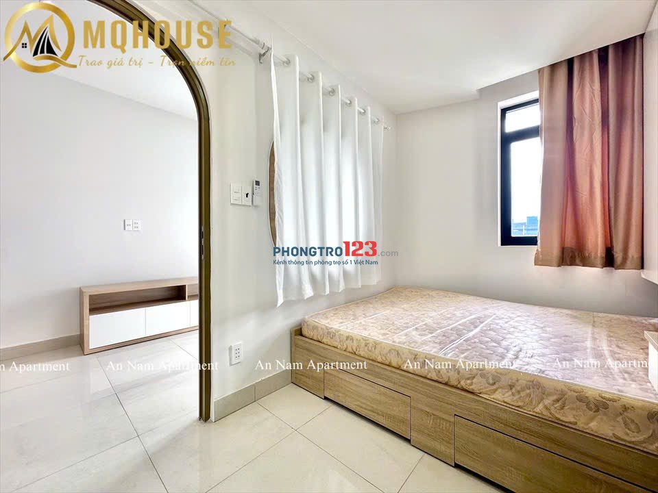 CHO THUÊ CĂN HỘ 1PN THOÁNG NGAY NGÃ TƯ BẢY HIỀN GIÁP Q10