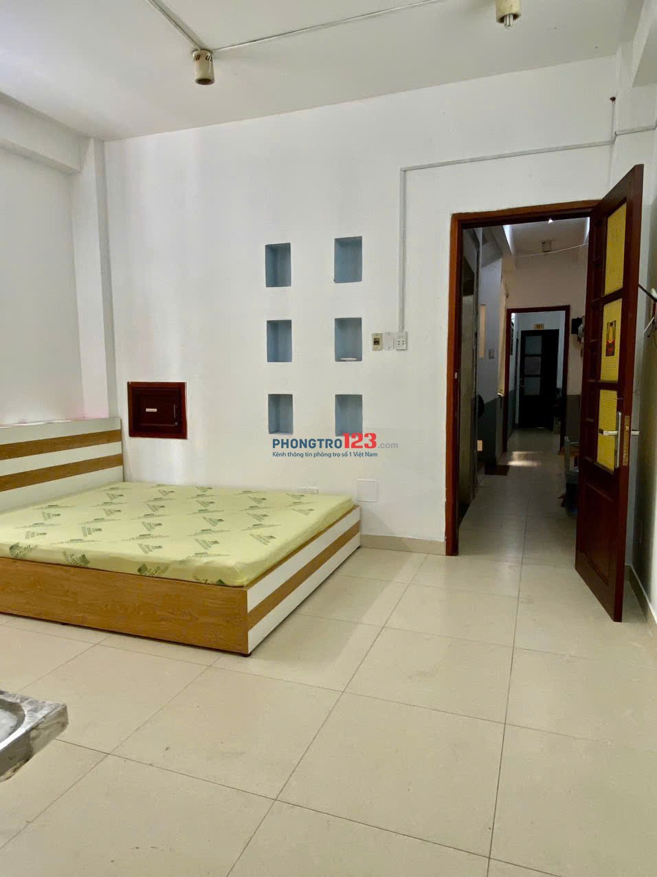 Phòng Đẹp giá tốt 68A Phan Đăng Lưu, Q.Phú Nhuận (Máy Giặt, khoá vân tay, Thang Máy)