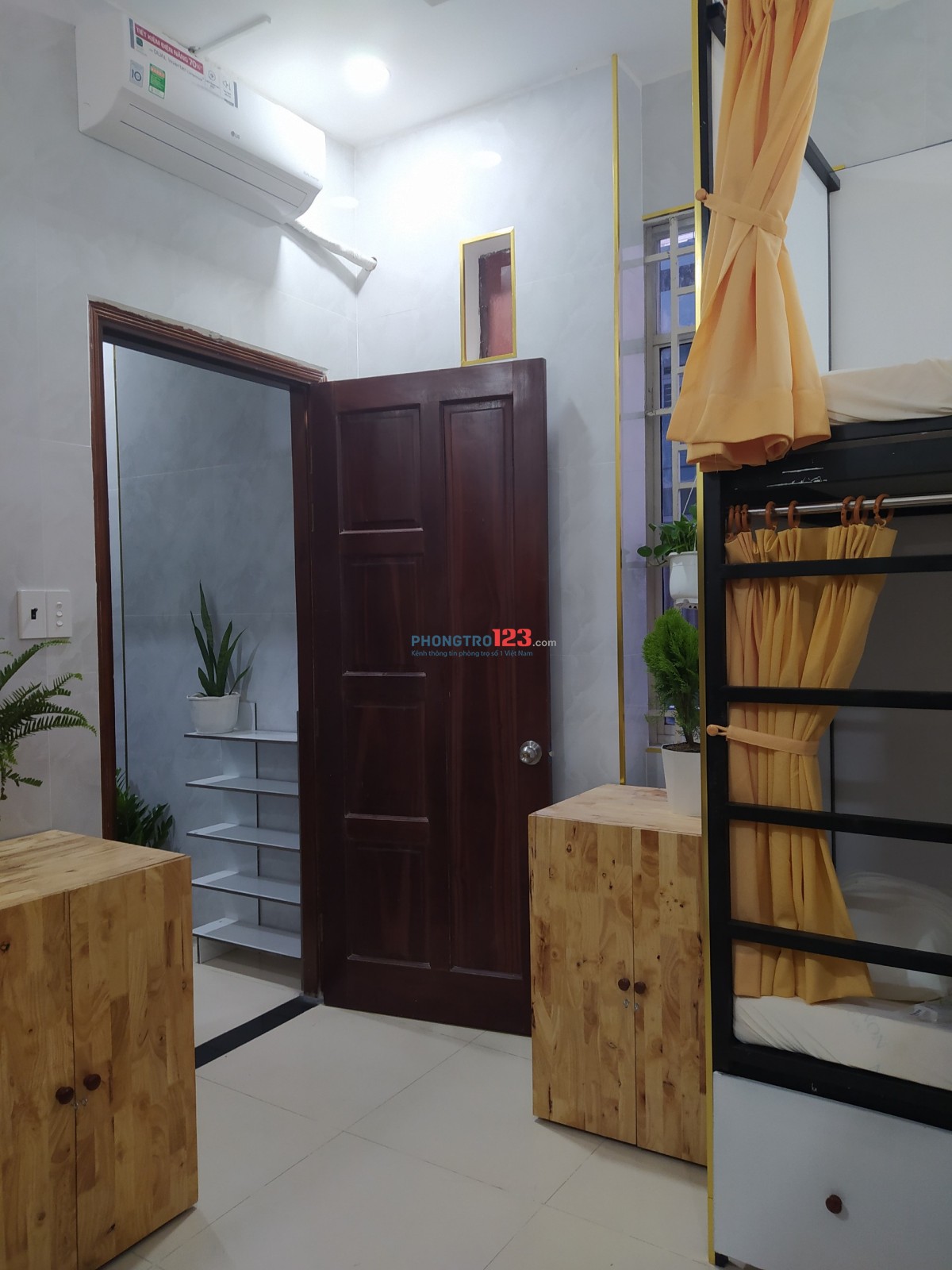 KÍ TÚC XÁ CAO CẤP - Không cọc trước - 1.5tr/tháng/giường