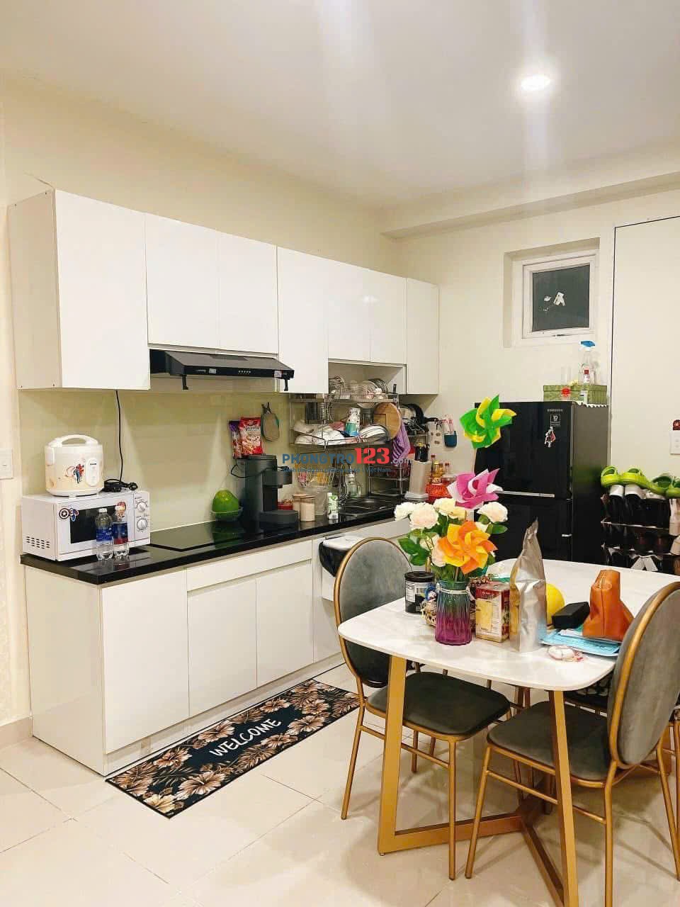 C/c Topaz Garden, Trịnh Đình Thảo, TP, 70m2, 2PN, 2WC, NTCB, 9tr/th.