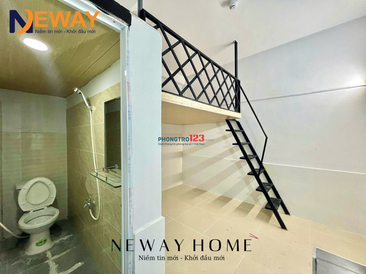 CHO THUÊ PHÒNG TRỌ CÓ GÁC - SẴN MÁY LẠNH - THANG MÁY NGAY CHỢ GÒ XOÀI