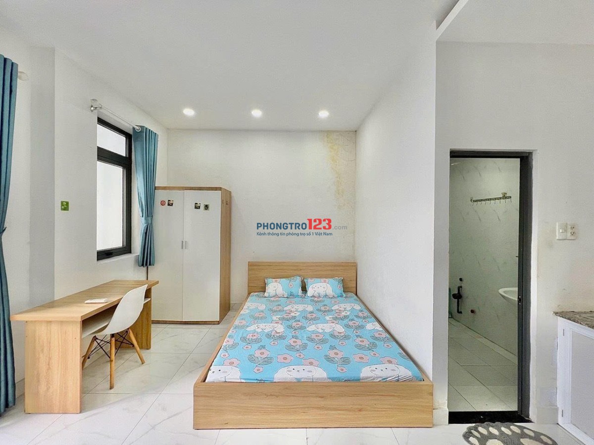 PHÒNG TRỌ TÂN PHÚ | GẦN THOẠI NGỌC HẦU | PHÒNG STUDIO BAN CÔNG, THOÁNG MÁT ĐỦ NỘI THẤT NHƯ HÌNH