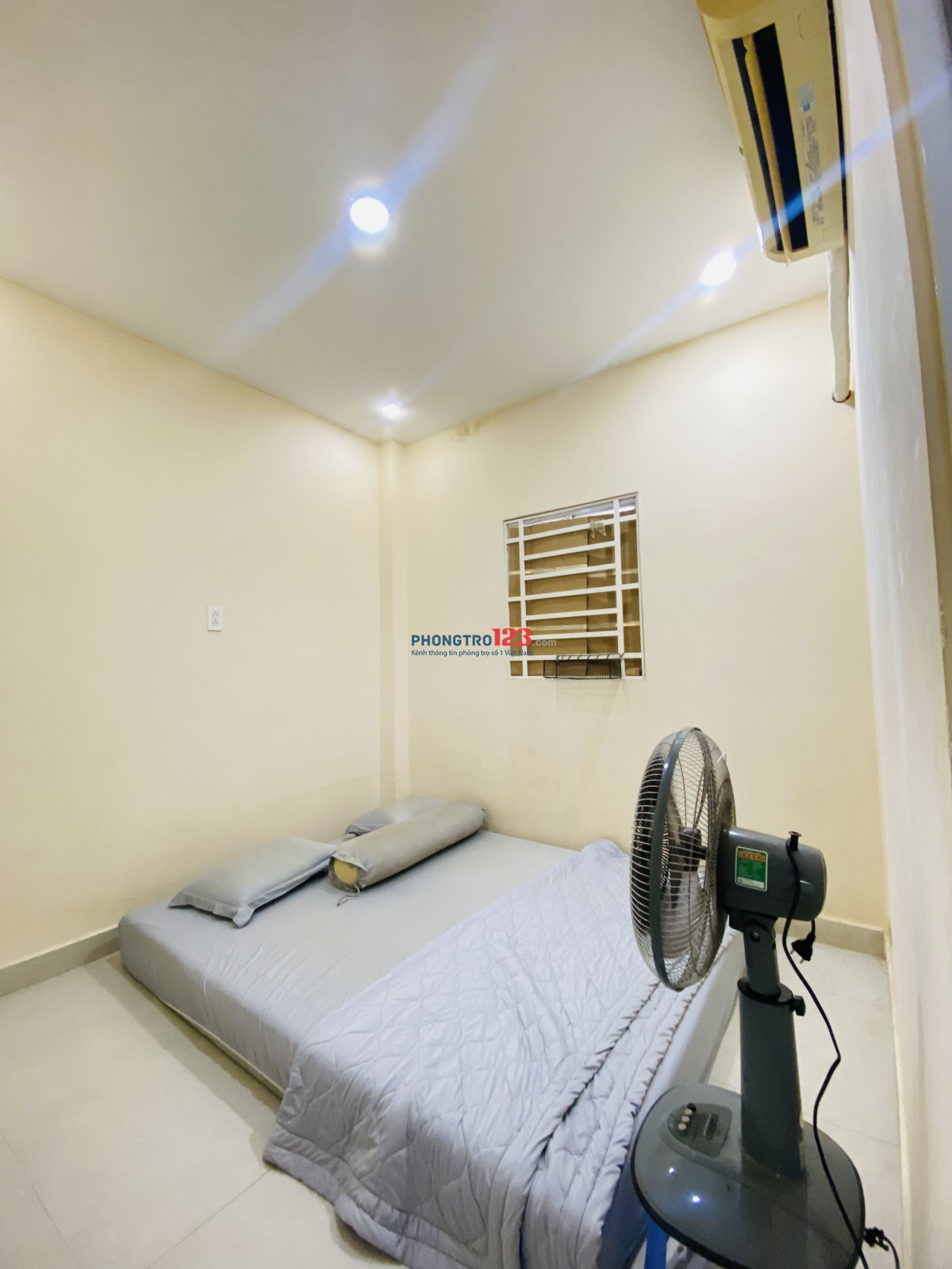 Phòng máy lạnh, máy giặt, tắm nước nóng,wc riêng 3tr