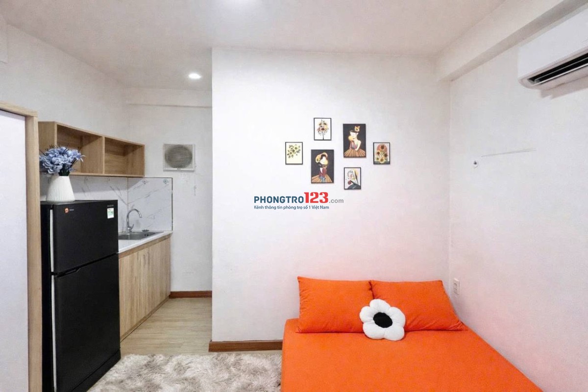Còn 1 phòng studio giá sinh viên, full nội thất, hẻm oto