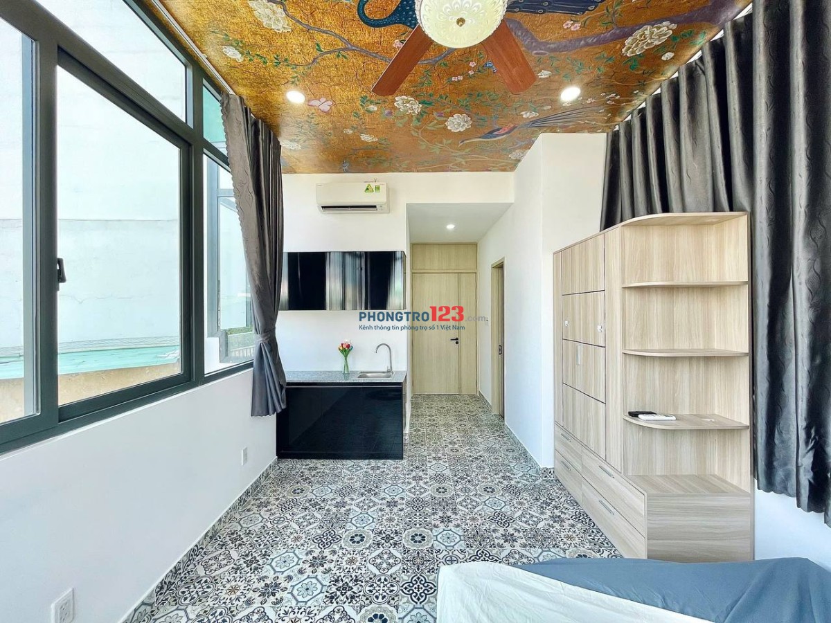 Khai trương căn hộ dịch vụ mới, full nội thất, gần bệnh viện Thống Nhất, đường Hoàng Hoa Thám