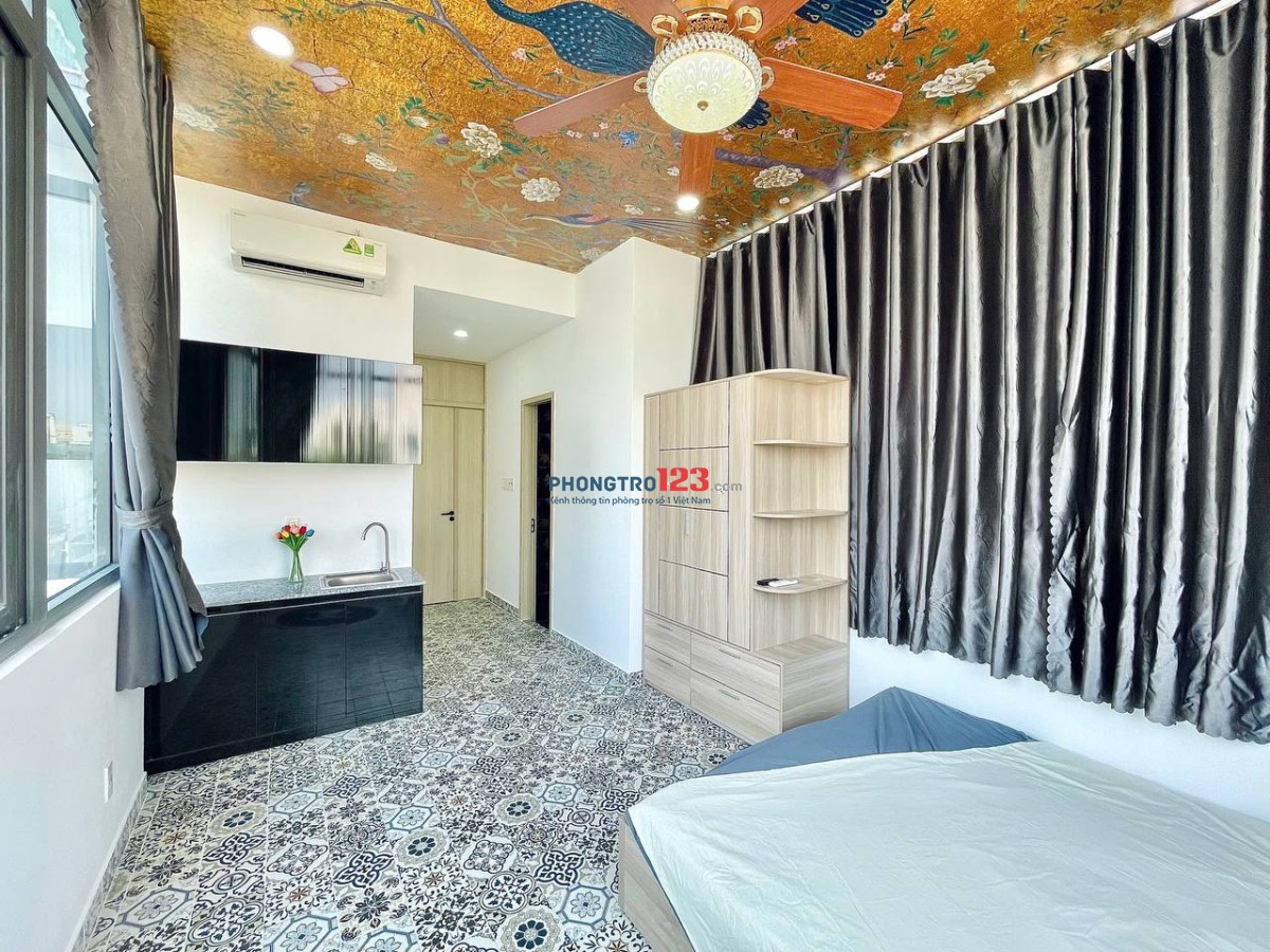 Khai trương căn hộ dịch vụ mới, full nội thất, gần bệnh viện Thống Nhất, đường Hoàng Hoa Thám