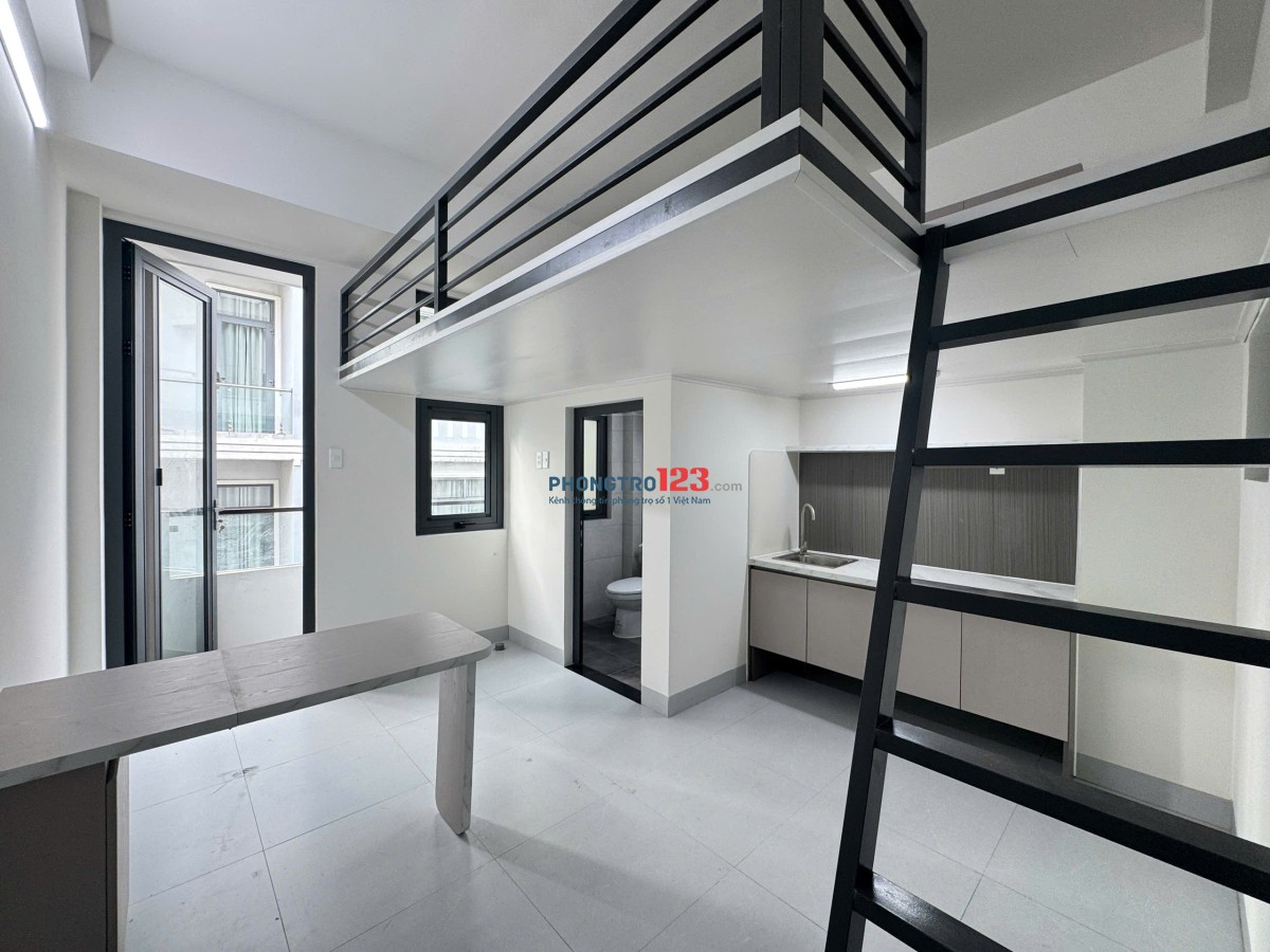 KHAI TRƯƠNG CHDV MỚI XÂY STUDIO - DUPLEX NGAY CHỢ XÓM MỚI - LOTTE MART