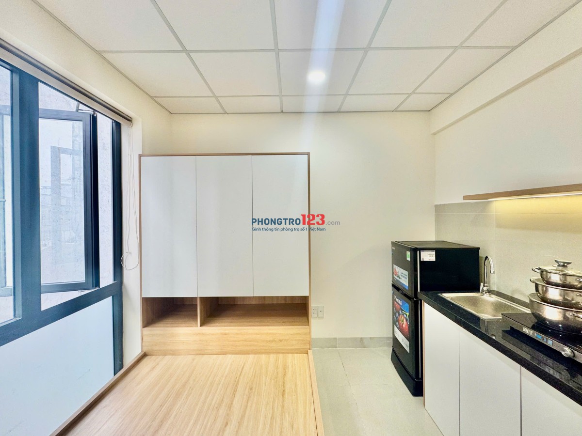 PHÒNG NEW 100% THOÁNG MÁT 25M2 5’ ĐI EMART PHAN HUY ÍCH