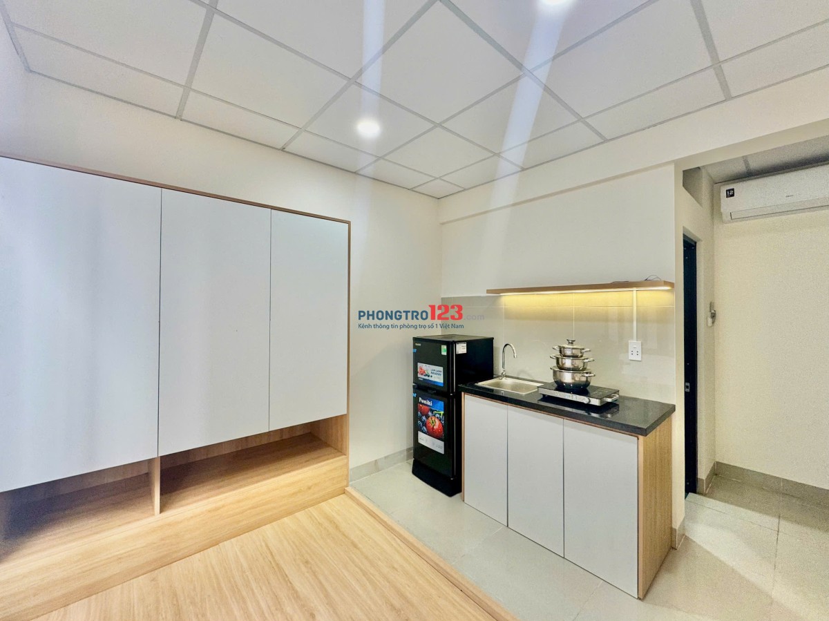 PHÒNG NEW 100% THOÁNG MÁT 25M2 5’ ĐI EMART PHAN HUY ÍCH