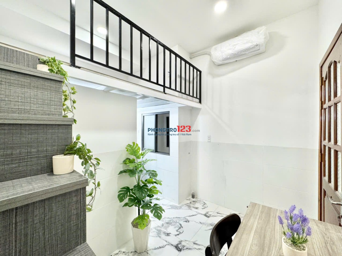 Phòng mới xây xong ngay khu CNC, Đỗ Xuân Hợp, đối diện Global City, thoáng mát, an ninh