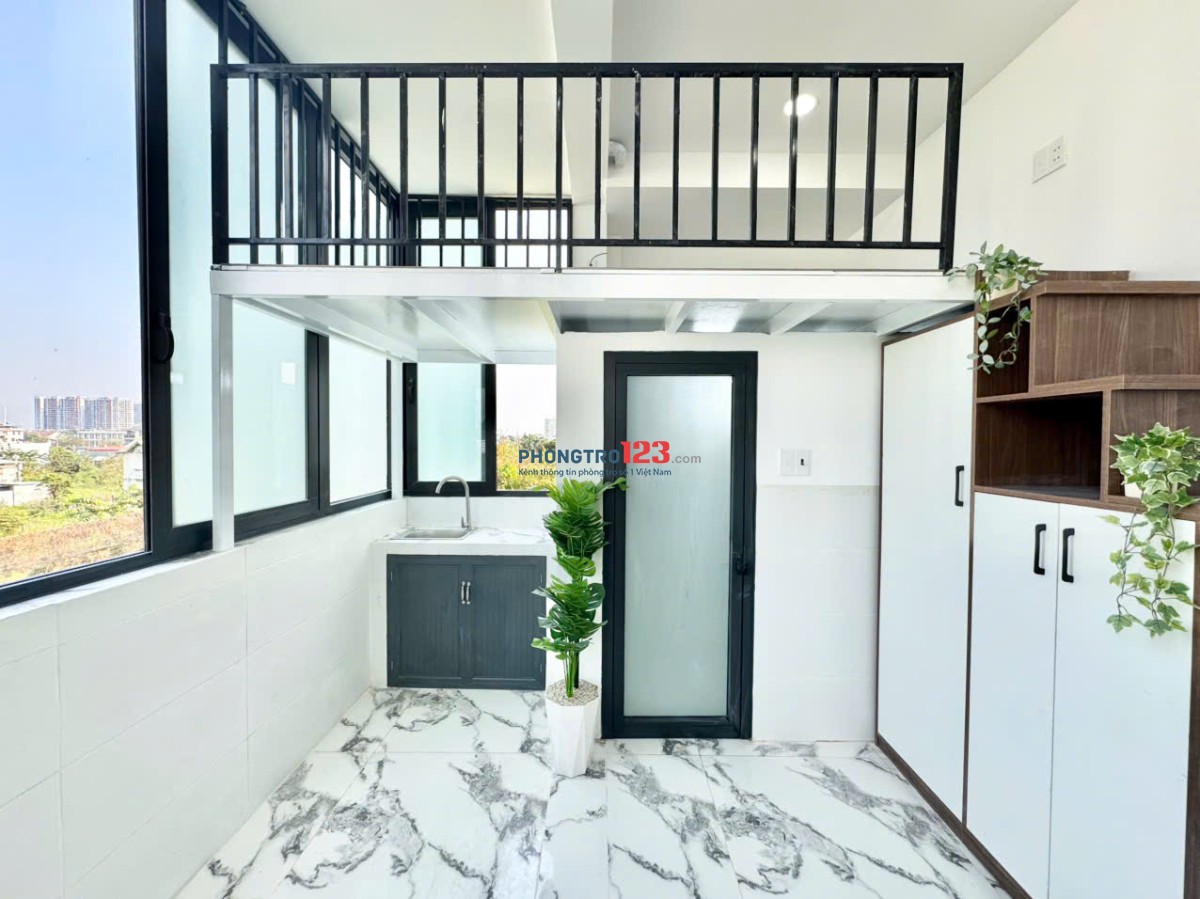 Phòng mới xây ngay Global City, Đỗ Xuân Hợp, vị trí thuận tiện đi quận 2, kế CĐ sư phạm TW