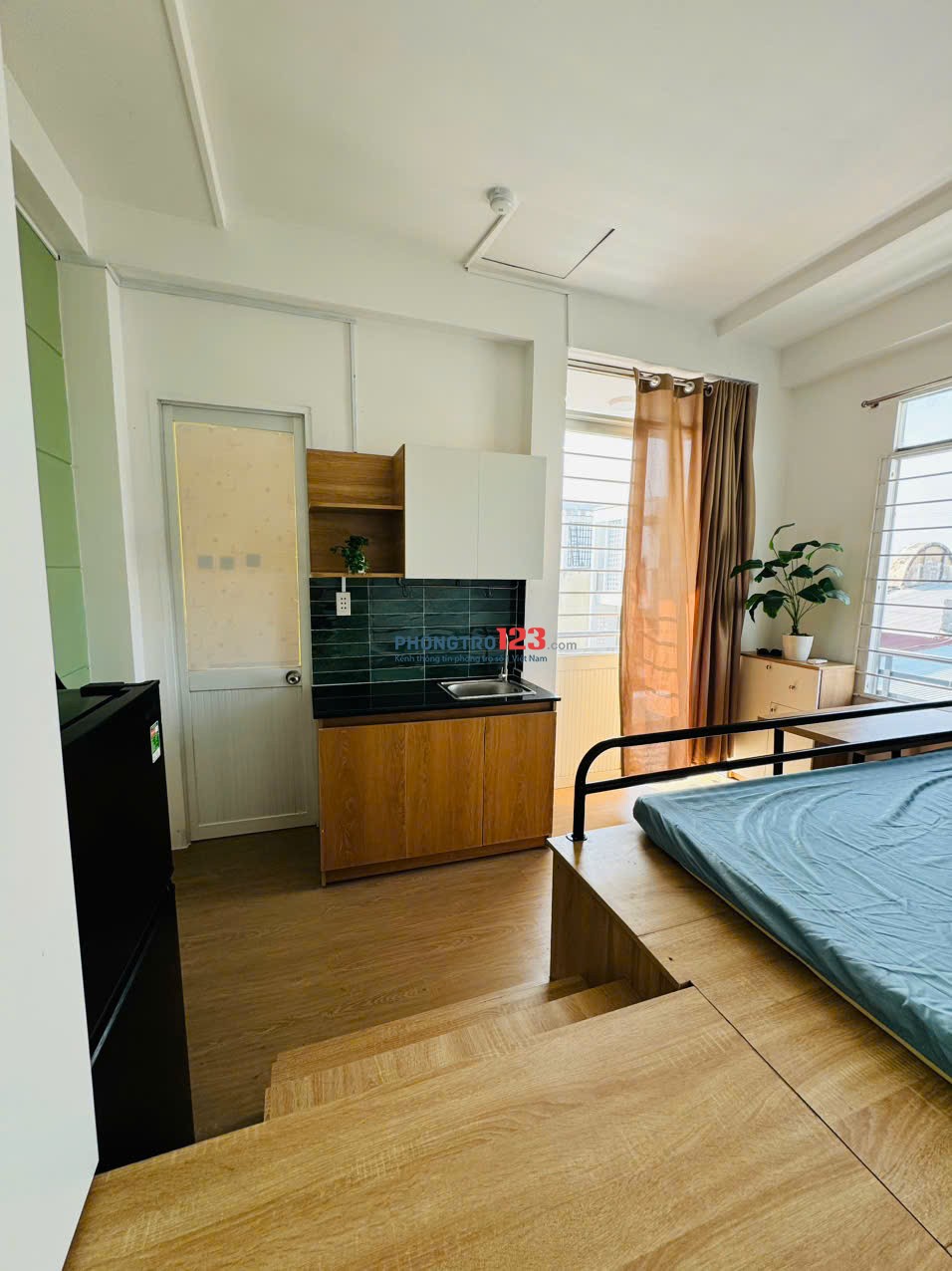 Phòng siêu đẹp có Ban Công 205/41/34 Phạm Văn Chiêu, P. 14, Q. Gò Vấp (Khoá vân tay, MG)