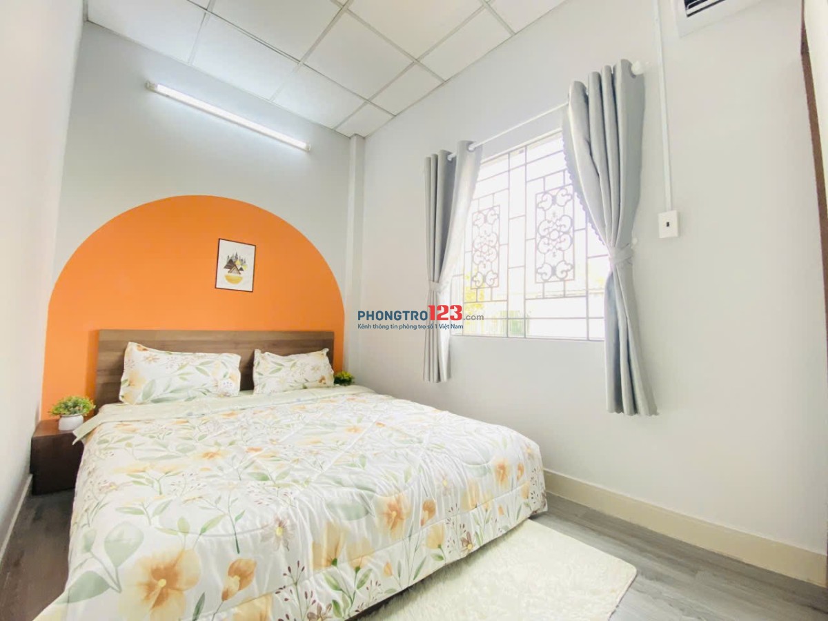 Căn hộ 1PN Tân Định Quận 1 Full NT máy giặt riêng Tự do