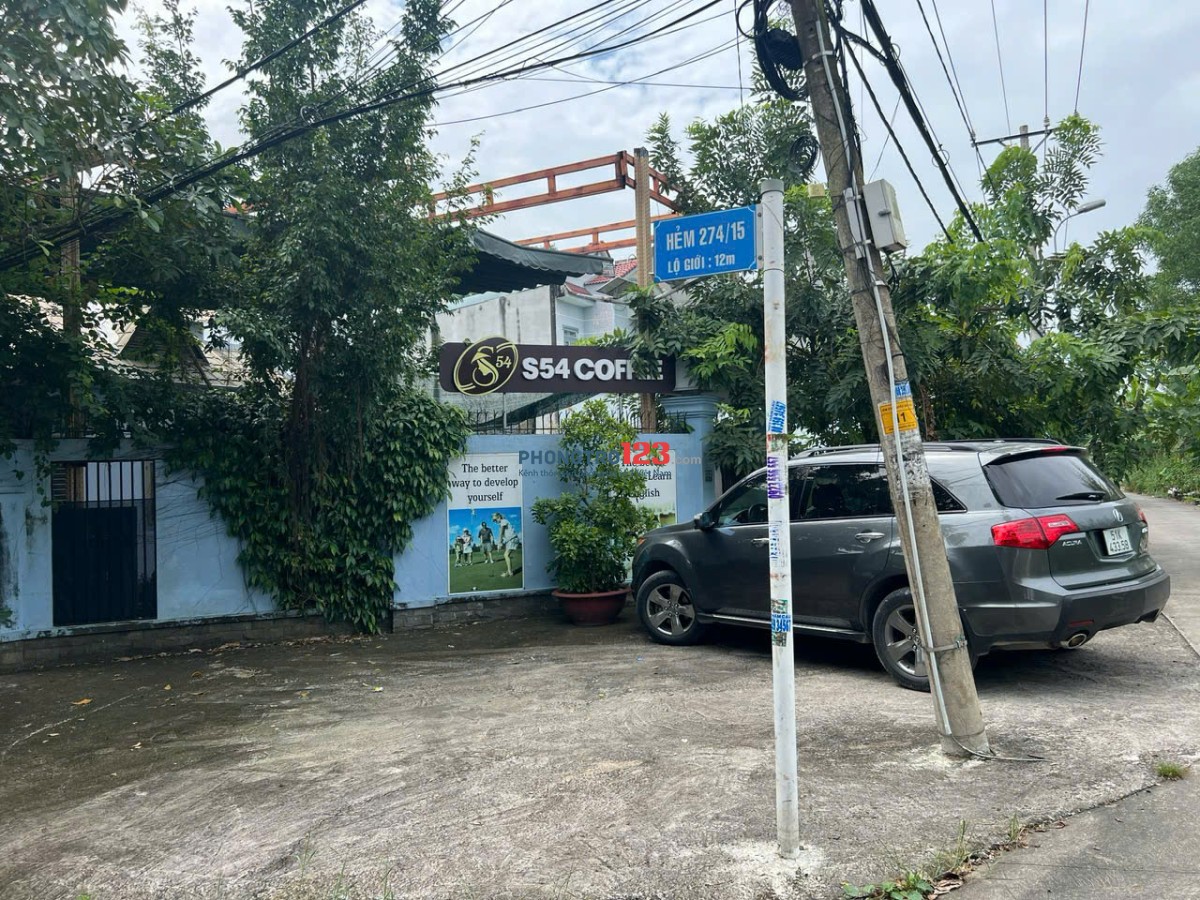 Nhà 2 mặt tiền hẻm 274 huyện Nhà Bè 3 phòng ngủ 3 toilet