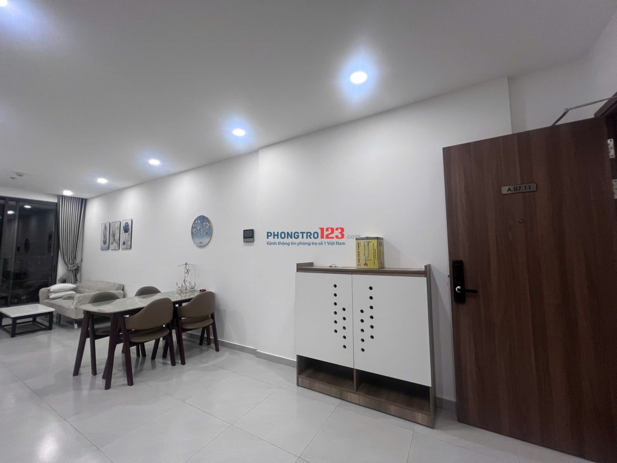 Cho thuê căn hộ quận 9, full nội thất, 63m2, view hồ bơi chỉ 6,5 triệu/ tháng