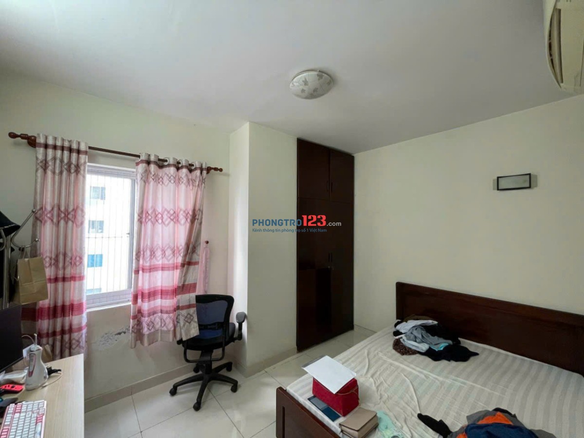 C/c Screc, Trường Sa, P12, Q3, 97m2, 3PN, 2WC, Nội thất, 15tr/th.