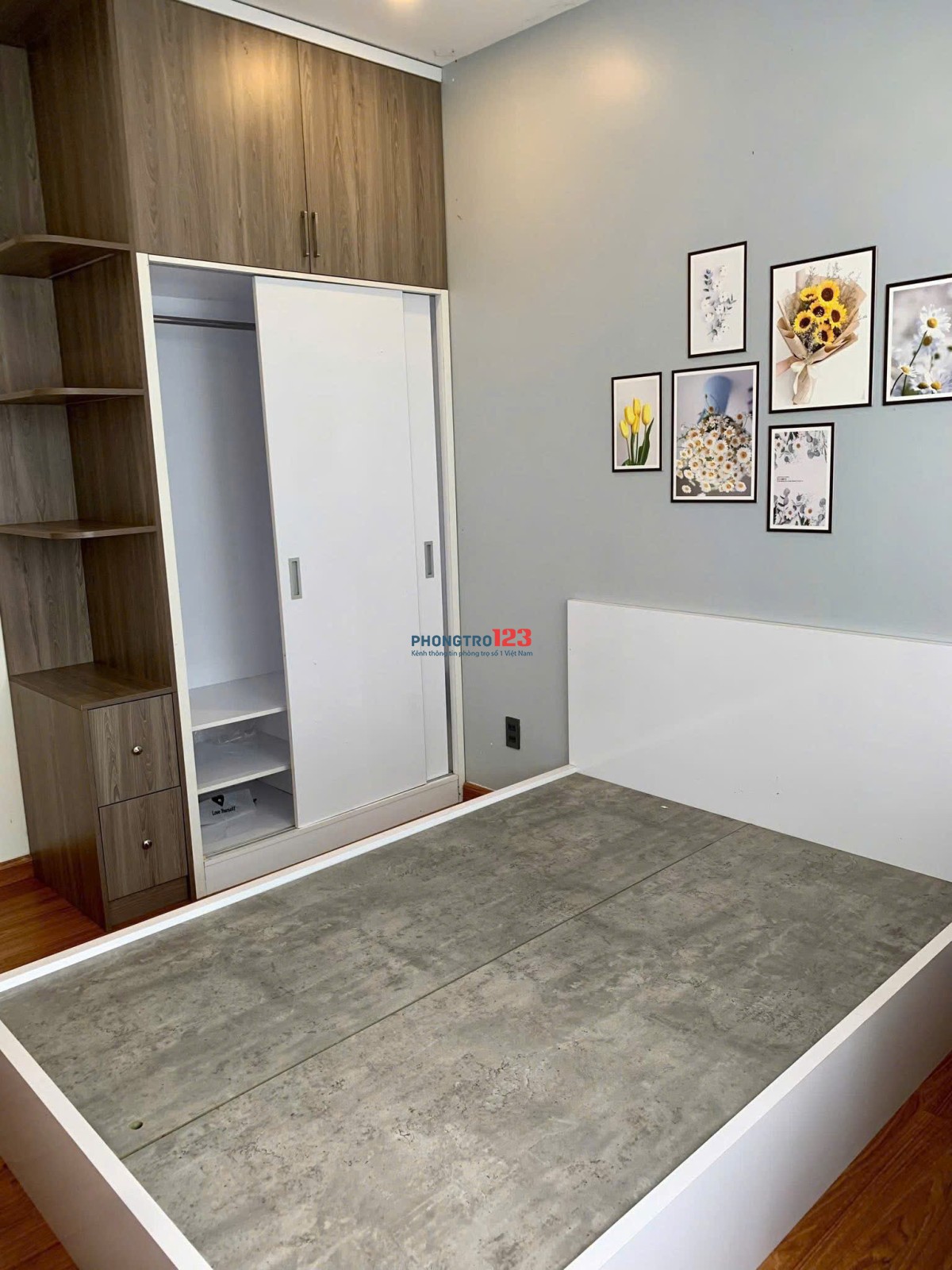 C/c IDICO, 262 Luỹ Bán Bích, TP: 70m2, 2PN, 2WC, Nhà sẵn, 8tr/tháng.