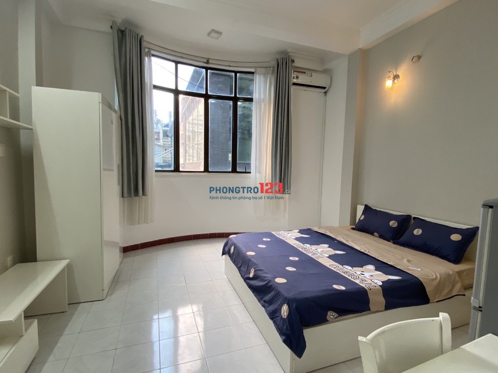 Phòng cho thuê Lê Thánh Tôn, bến nghé phòng studio full nội thất, giặt sấy, an ninh, yên tĩnh