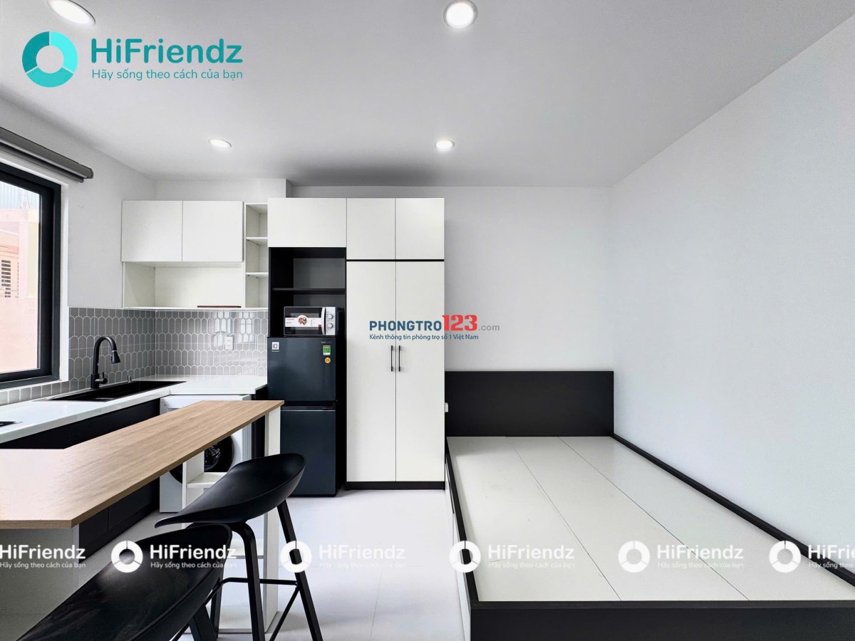 Cho Thuê Căn Hộ Mini Studio Ban Công Full Nội Thất | Đường Hoàng Hoa Thám, Tân Bình - Gần K300 Etown