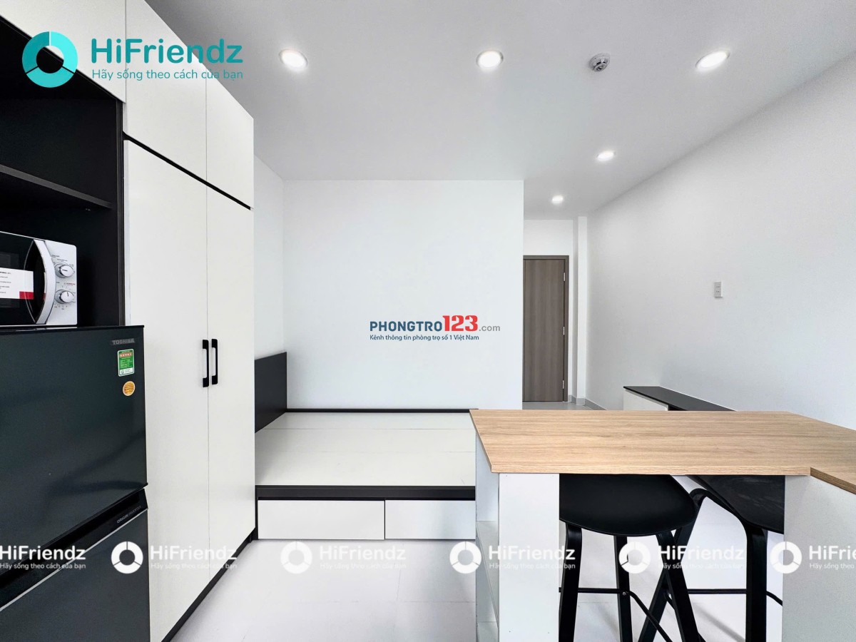 Cho Thuê Căn Hộ Mini Studio Ban Công Full Nội Thất | Đường Hoàng Hoa Thám, Tân Bình - Gần K300 Etown
