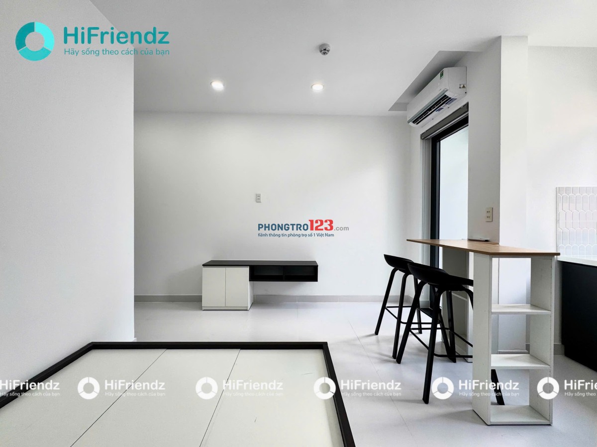 Cho Thuê Căn Hộ Mini Studio Ban Công Full Nội Thất | Đường Hoàng Hoa Thám, Tân Bình - Gần K300 Etown
