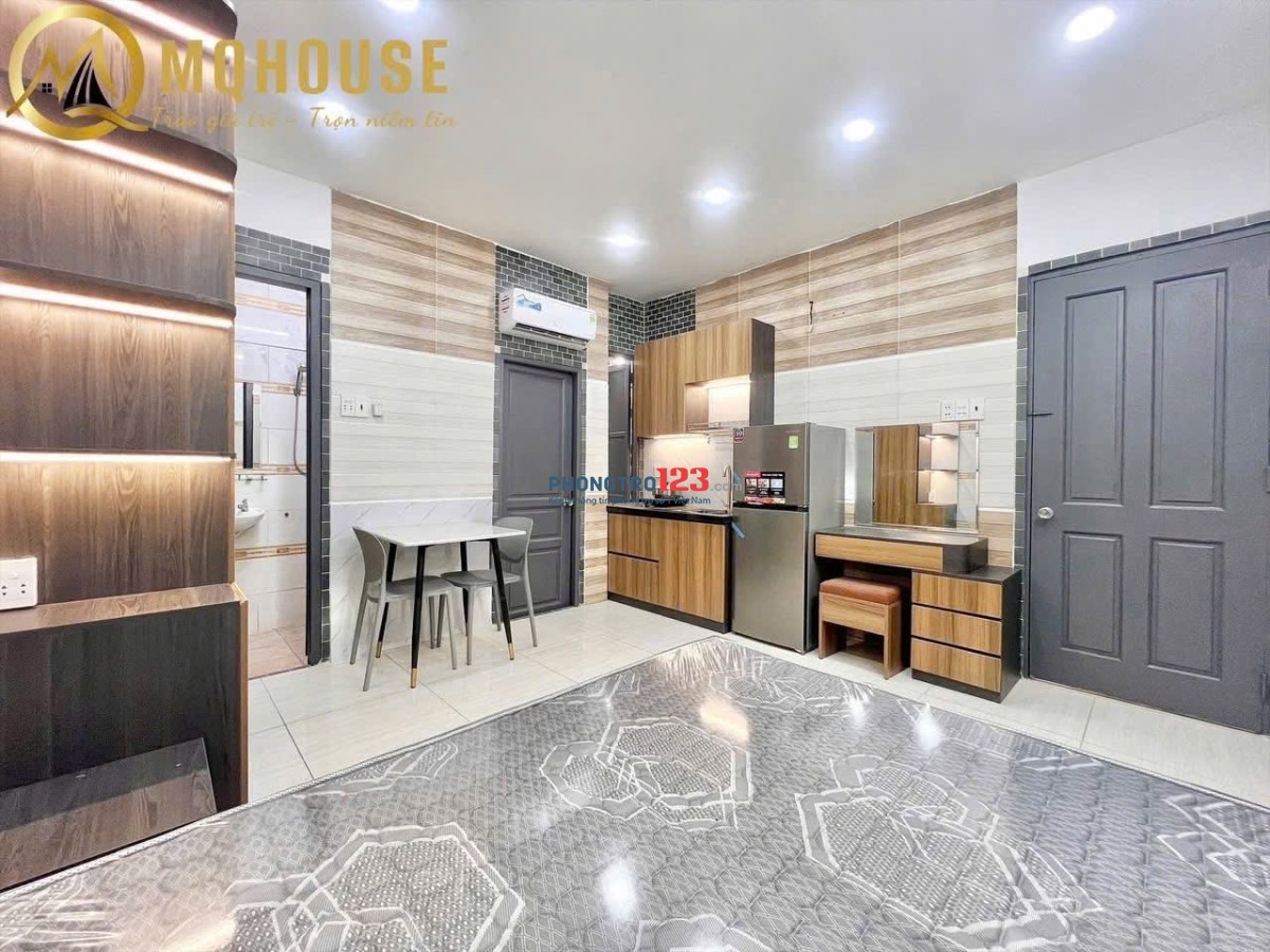 Cho Thuê Phòng Full Nội Thất Gỗ 30m2 Nằm Ngay Tại Nguyễn Công Hoan, gần Q3, Q1, công viên Phú Nhuận