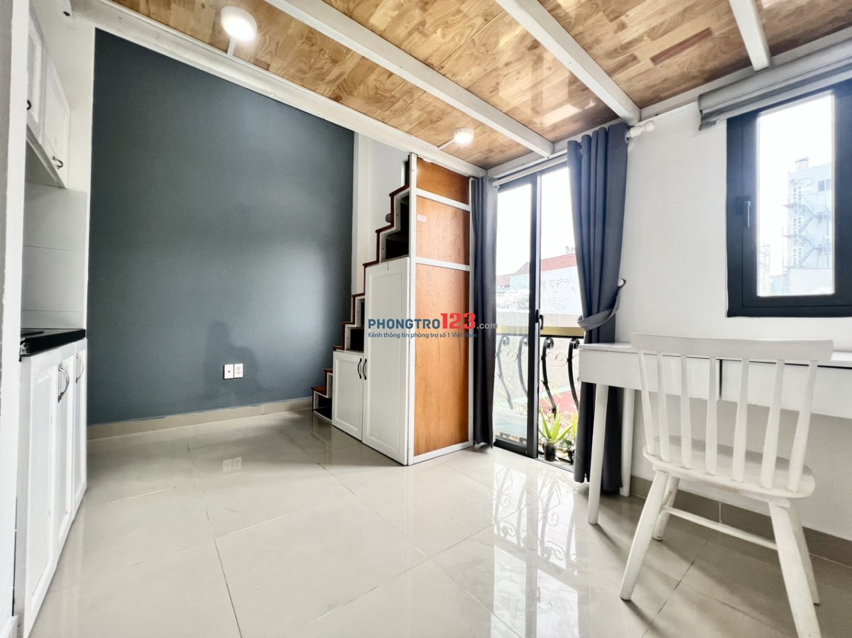 NGAY ĐH VĂN HIẾN, BV TÂN PHÚ BAN CÔNG 25M2 FULL NỘI THẤT MỚI XÂY