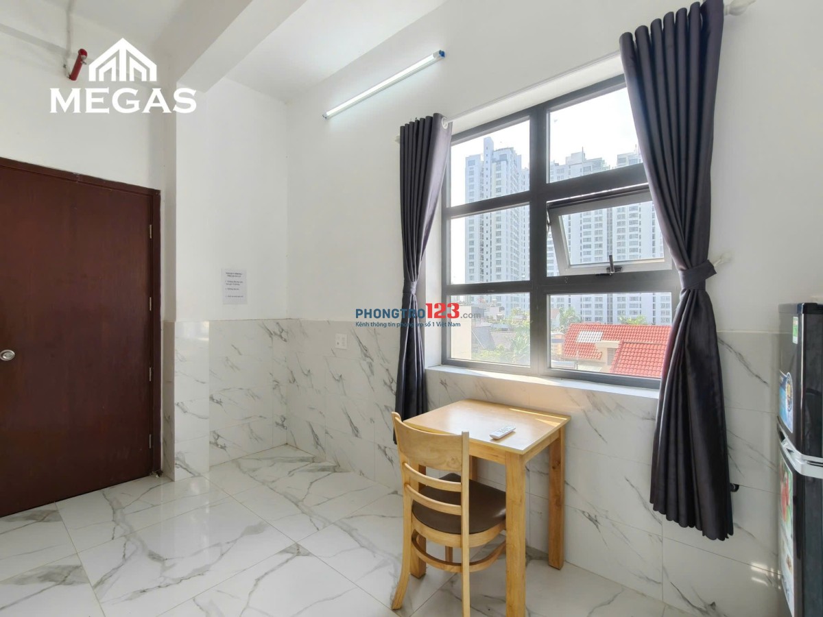 PHÒNG GÁC 28M2 CÁCH TDTU, RMIT... CHỈ 3KM - CỬA SỔ MÁT RƯỜI RƯỢI - FULL NỘI THẤT - DÁ CHỈ TỪ 3TR9