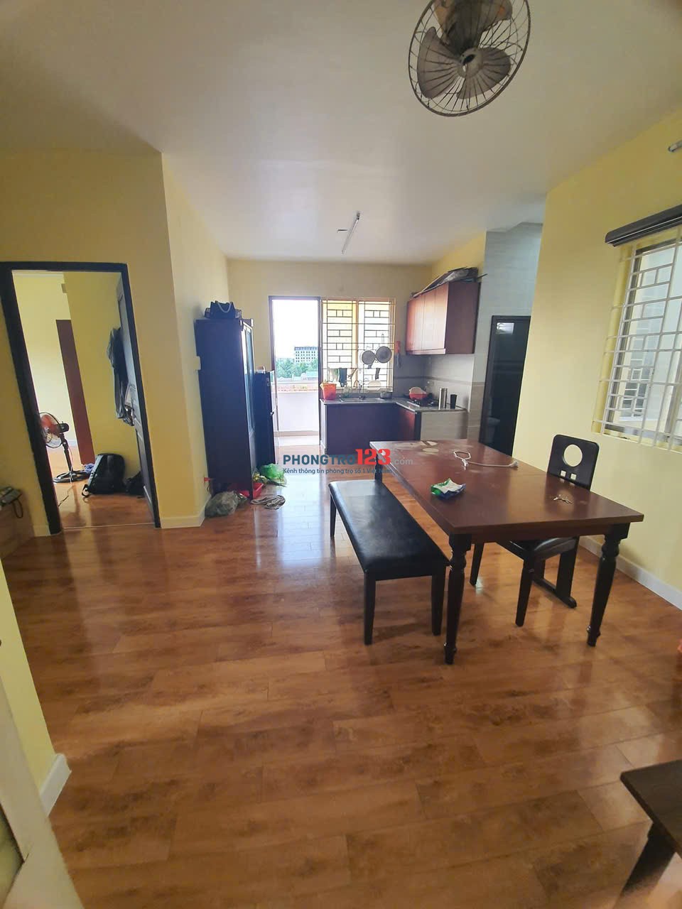 Chung cư Phan Văn Hớn, Quận 12: 2p ngủ, 2wc, nhà trống, 6,5tr