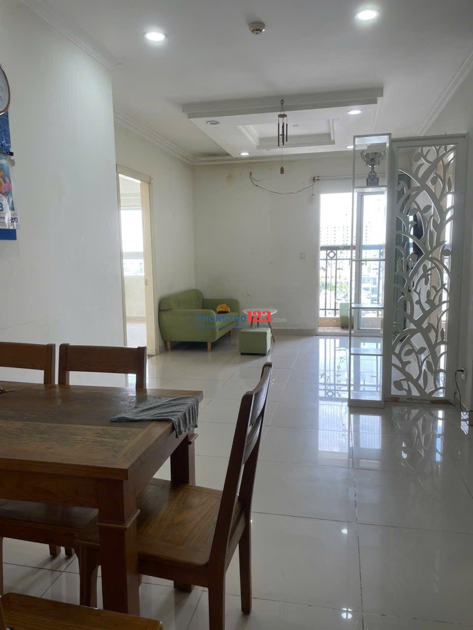 Chung cư Miếu nổi,Vũ Huy Tấn, Bình Thạnh căn 2p ngủ, 80m2, 11,5tr