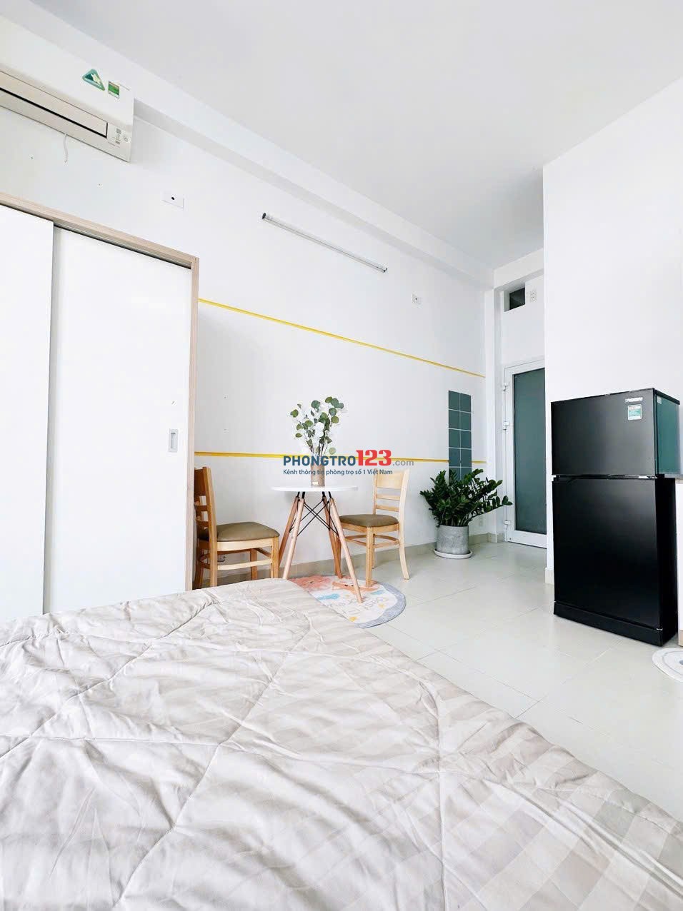  Cho Thuê Phòng Trọ Ban Công Full Nội Thất Lê Văn Duyệt Bình Thạnh Gần Chợ Bà Chiểu Cầu Bông Quận 1