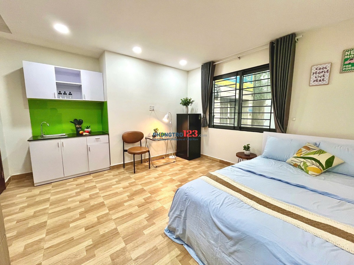 Cho Thuê Phòng Nguyễn Cửu Vân, Bình Thạnh. Full nội thất, Thang máy. Tặng ngay voucher giảm 500K