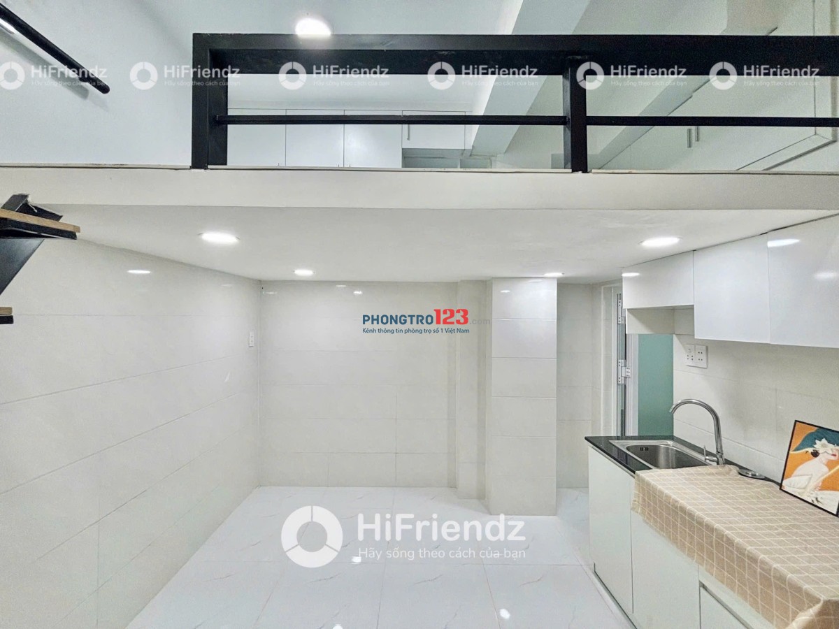 PHÒNG TRỌ CÓ GÁC LỬNG SẠCH SẼ - AN NINH - SẴN MÁY LẠNH XỊN XÒ NGAY VƯỜN LÀI