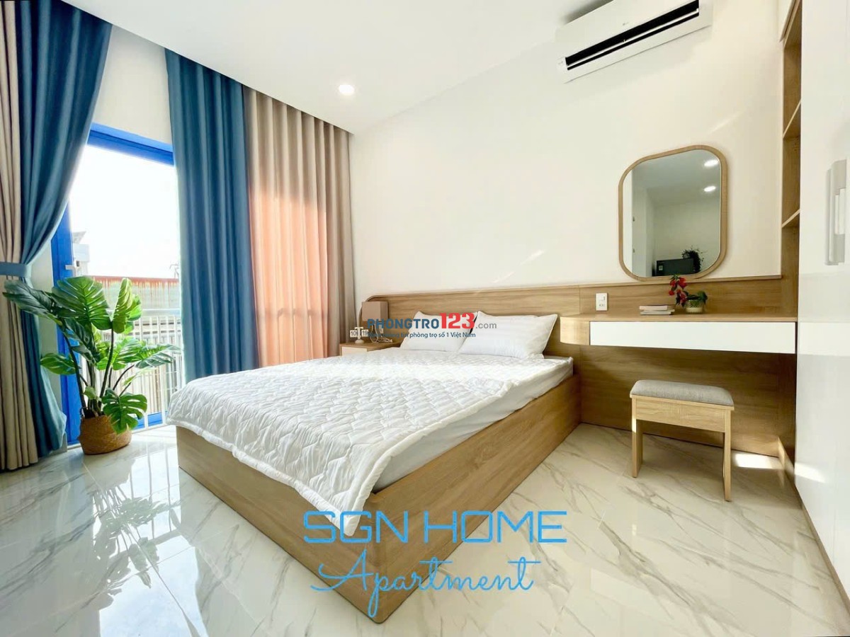 CHO THUÊ CĂN HỘ 1 PHÒNG NGỦ CÓ CỬA SỔ RỘNG – TRÀ KHÚC, TÂN BÌNH – SÁT CÔNG VIÊN HOÀNG VĂN THỤ