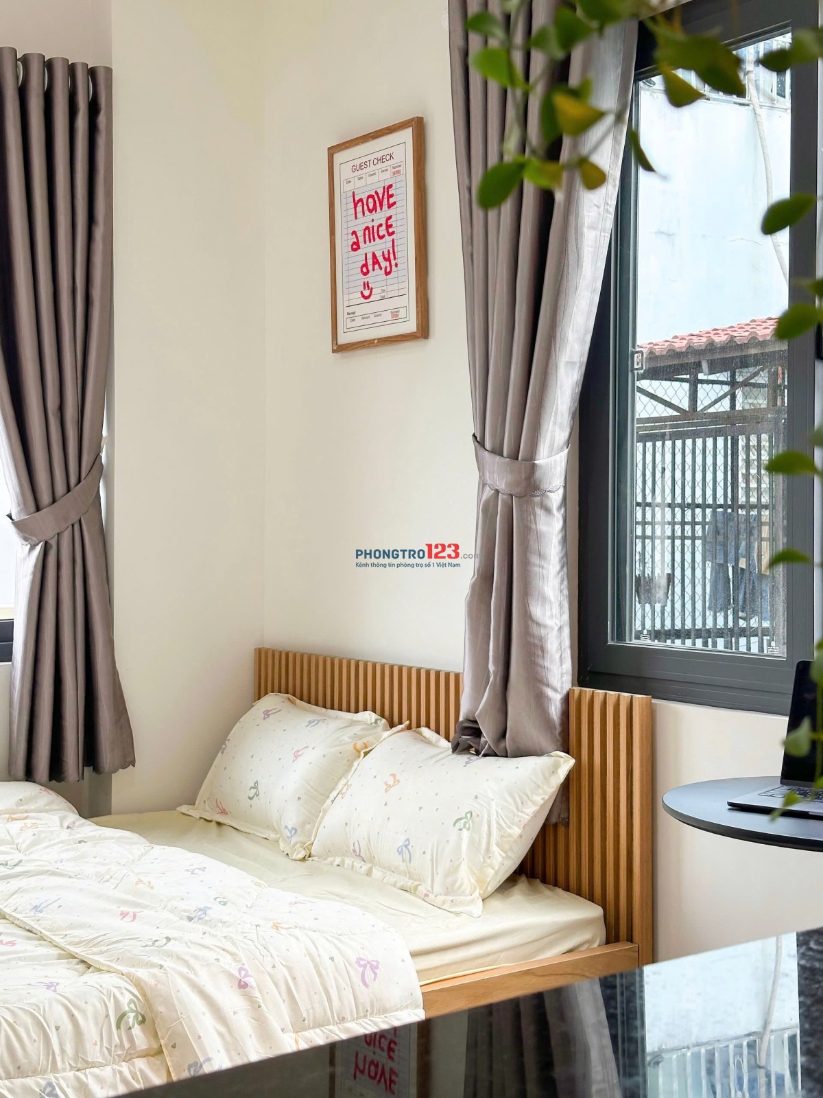 Cho Thuê Phòng Trọ Ban Công Máy Giặt Riêng Nơ Trang Long Bình Thạnh Gần Chợ Bà Chiểu Hàng Xanh Q1