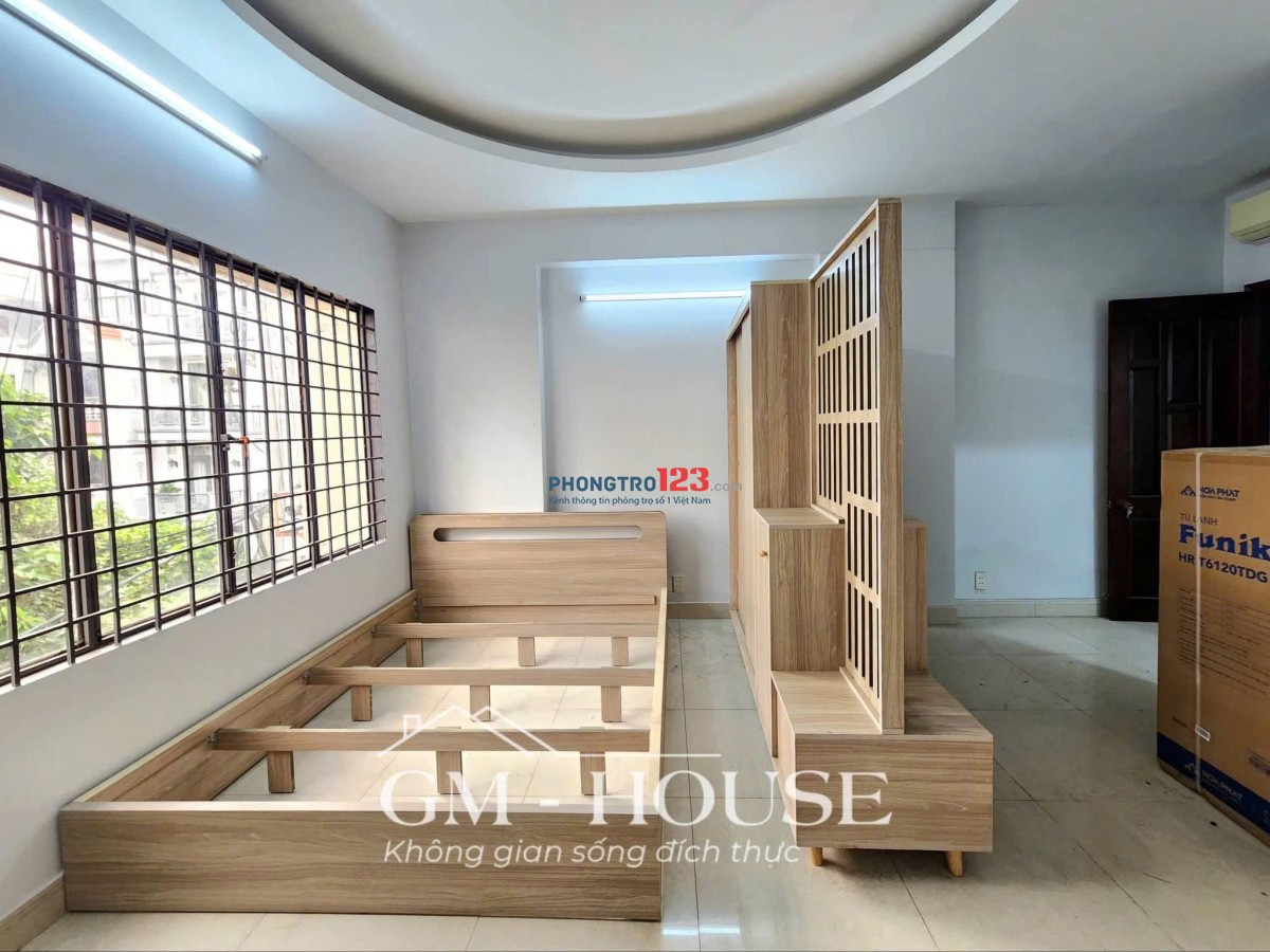 CHO THUÊ CHDV MỚI 100% FULL NỘI THẤT CỬA SỔ LỚN NẰM NGAY TRUNG TÂM BÌNH THẠNH GẦN NGÃ TƯ HÀNG XANH