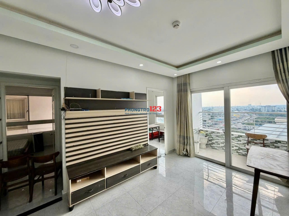 Chung cư Moscow, Tân Thới Nhất 17, Q12: 2p ngủ, 2wc, nhà trống, 6tr5