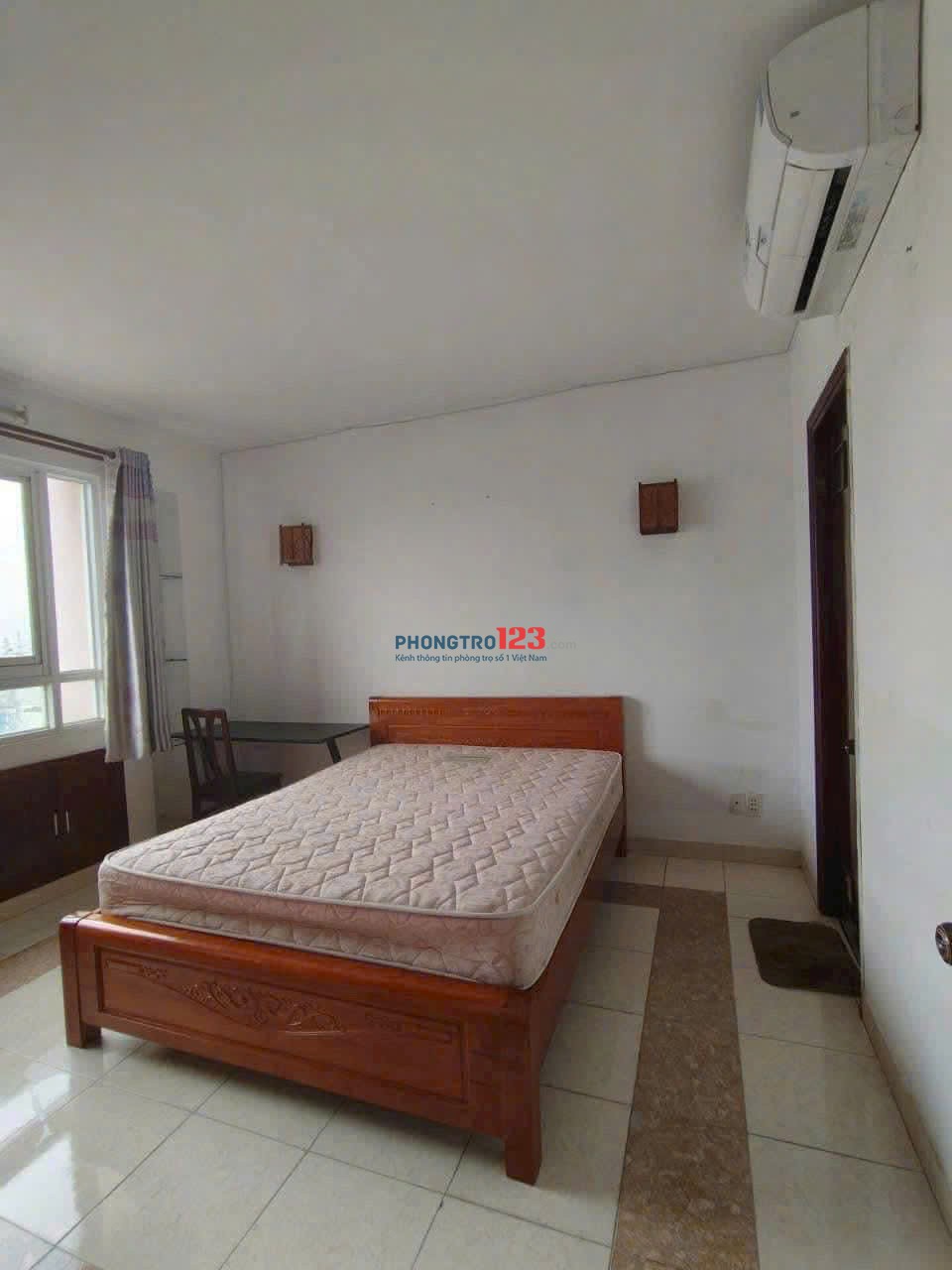 Căn hộ 3p ngủ,không Nội thất chung cư Screc tower, Quận 3 chỉ 15tr/th