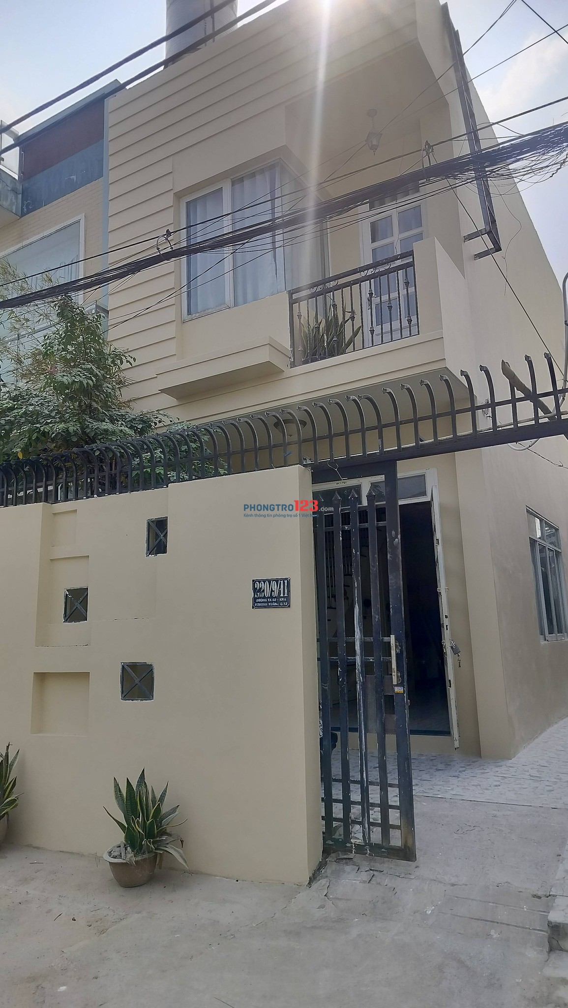 Nhà cho thuê nguyên căn 1 trệt 1 lầu