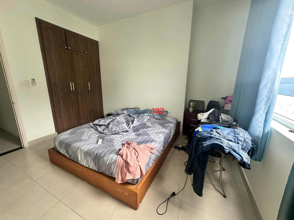 Căn hộ 3PN, 2WC, Căn góc, Chung cư Screc tower, Quận 3, Giá 15tr/tháng