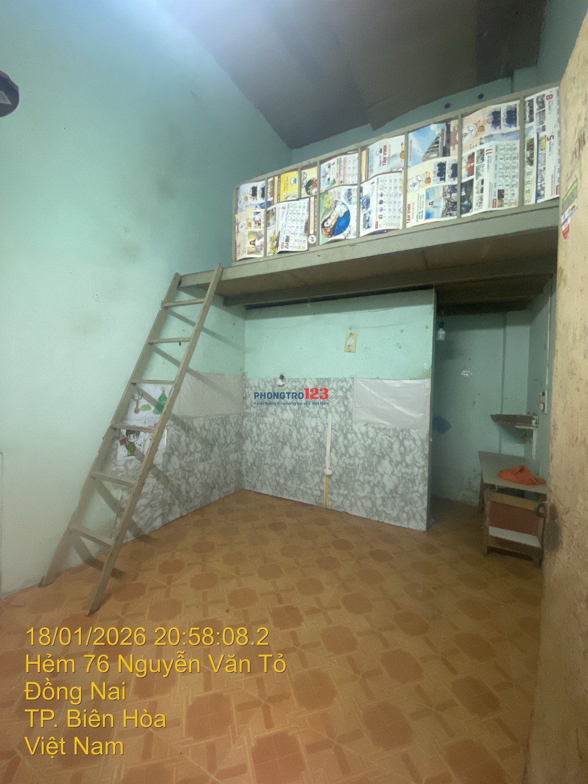 Cho thuê phòng trọ giá rẻ, gần khu chung cư, trường học, ngã 4 Vũng tàu