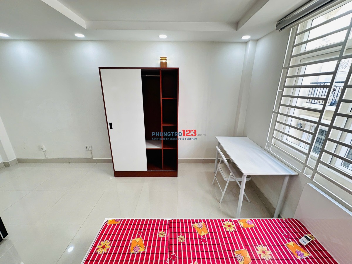 Phòng cho thuê mini siêu xinh, đầy đủ tiện nghi - full nội thất ngay KDC Nam Long, có cửa sổ trời