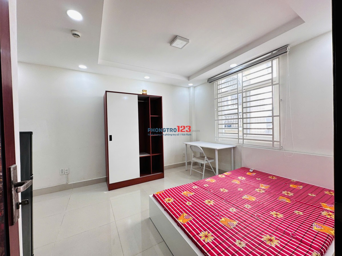 Phòng cho thuê mini siêu xinh, đầy đủ tiện nghi - full nội thất ngay KDC Nam Long, có cửa sổ trời